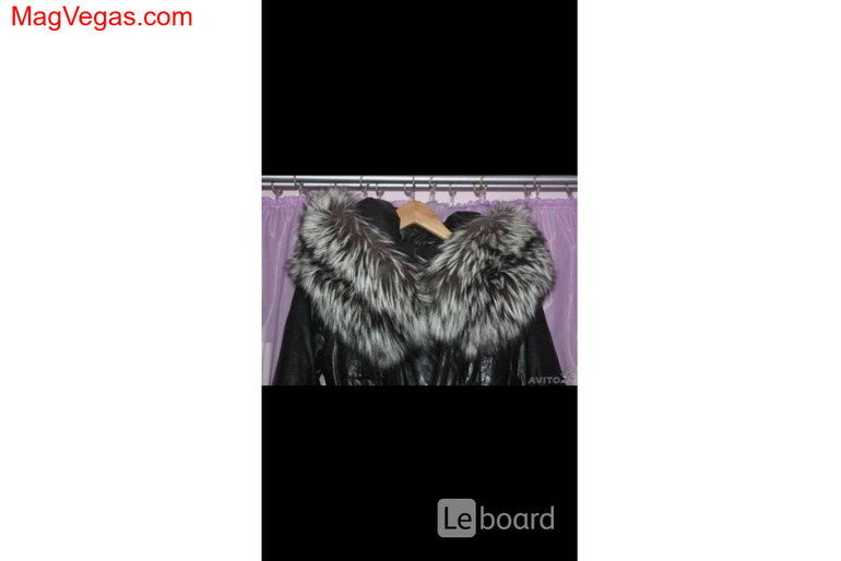 Пуховик куртка новая fashion furs италия 44 46 s m кожа черный мех чернобурка капюшон женский плащ п