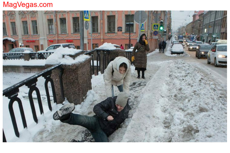 Травмы из-за Гололёда в С-Петербурге и Ленинградской области