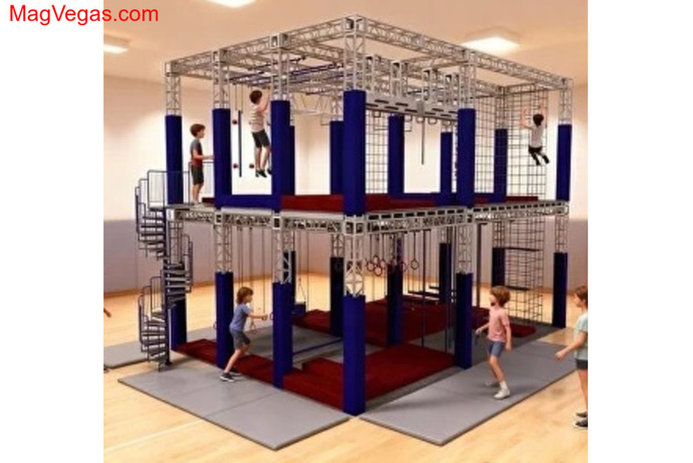 полоса препятствий для активного отдыха производство