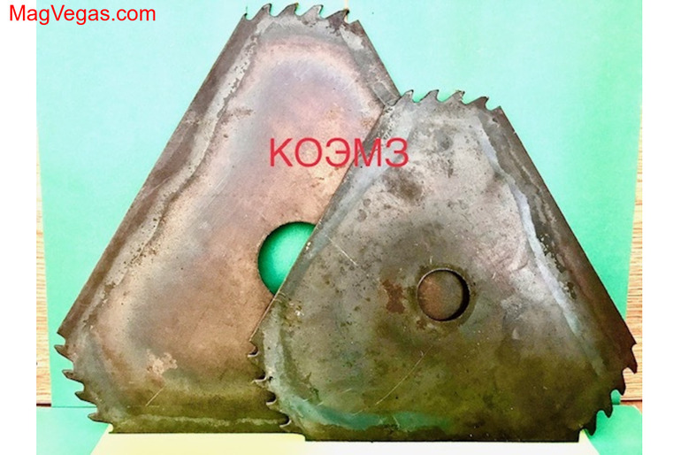 Диск пильный по дереву треугольный