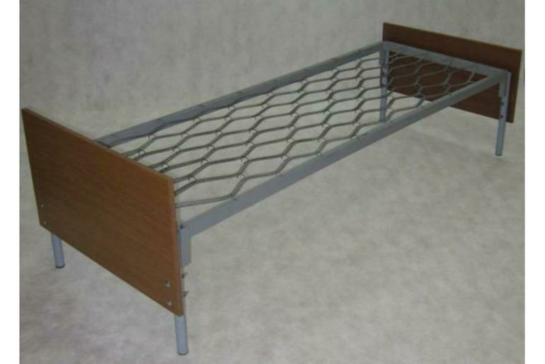 Кровати для санаториев, кровати металлические с деревянной спинкой